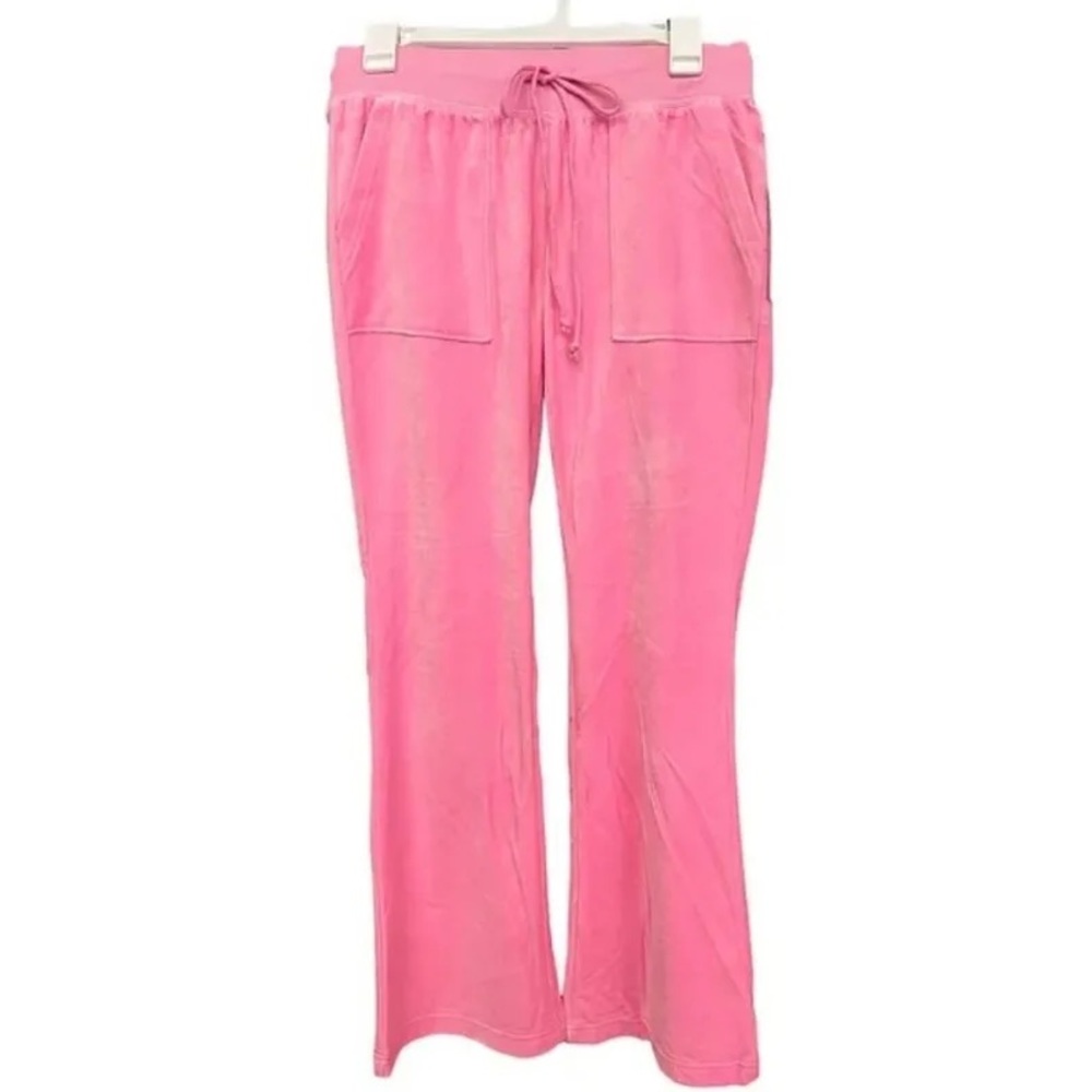 XS, Small - WILD FABLE - Pink Velour Lounge Long Flare Pants NEW - Picture 1 of 3
